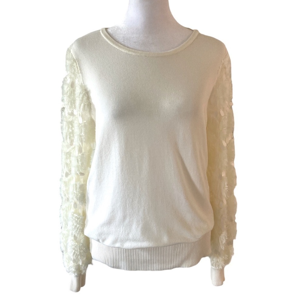 Alfani small white sweater